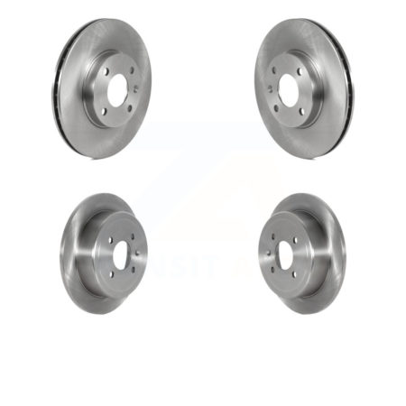 Front Rear Disc Brake Rotors Kit For 2021 Chevrolet Spark K8-102247