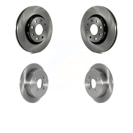 Front Rear Disc Brake Rotors Kit For Chevrolet Spark EV K8-102248