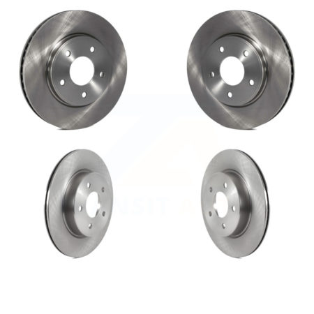 Front Rear Disc Brake Rotors Kit For Nissan LEAF K8-102249