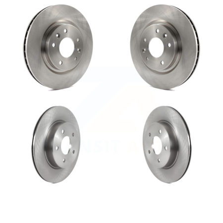 Front Rear Disc Brake Rotors Kit For Nissan Rogue Sport LEAF Qashqai K8-102250