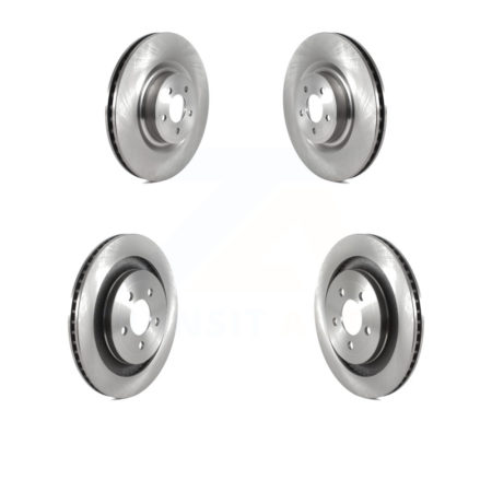 Front Rear Disc Brake Rotors Kit For Ford Mustang K8-102254