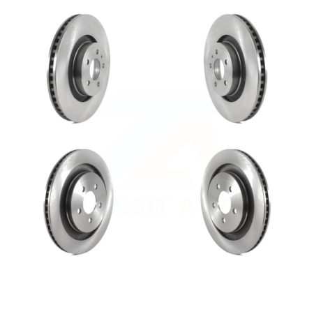 Front Rear Disc Brake Rotors Kit For Ford Mustang K8-102255