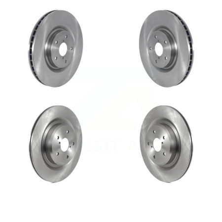 Front Rear Disc Brake Rotors Kit For 2019-2022 Subaru Ascent K8-102258