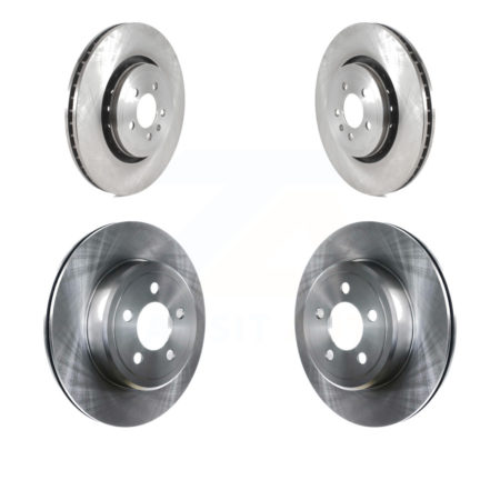 Front Rear Disc Brake Rotors Kit For Dodge Charger With 355mm Diameter Rotor K8-102259