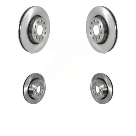 Front Rear Disc Brake Rotors Kit For 2020-2022 Jeep Gladiator K8-102262