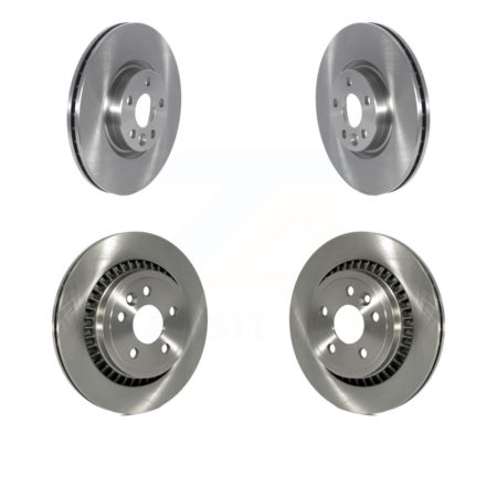 Front Rear Disc Brake Rotors Kit For Volvo XC60 K8-102276