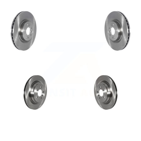 Front Rear Disc Brake Rotors Kit For Mercedes-Benz GLE400 Without Sport Package K8-102284