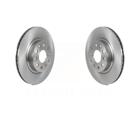 Front Brake Rotors Pair For 18-22 Jeep Wrangler Without Heavy Duty Brakes Code BRY K8-102309