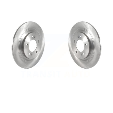 Rear Disc Brake Rotors Pair For Kia Cadenza Niro EV Hyundai Kona Electric K8-102321