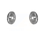 Rear Disc Brake Rotors Pair For Ford Explorer Lincoln Aviator Police Interceptor Utility K8-102322