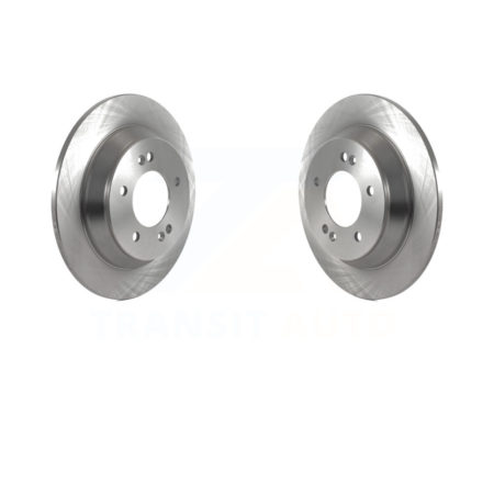 Rear Disc Brake Rotors Pair For Hyundai Kona Kia Soul Seltos K8-102339
