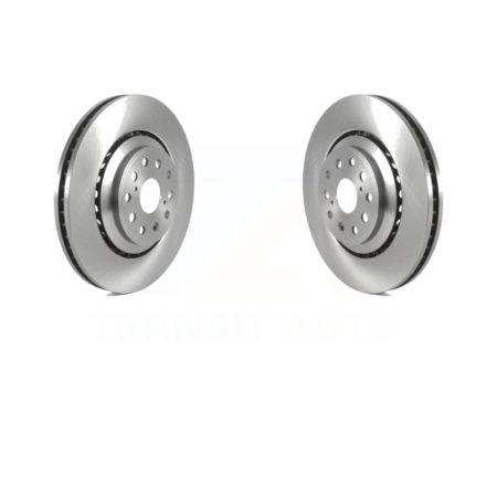 Rear Disc Brake Rotors Pair For Audi A8 Quattro S6 S7 S8 K8-102342