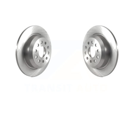 Rear Brake Rotors Pair For 18-22 Jeep Wrangler With Heavy Duty Brakes Code BR2 & BR6 K8-102347