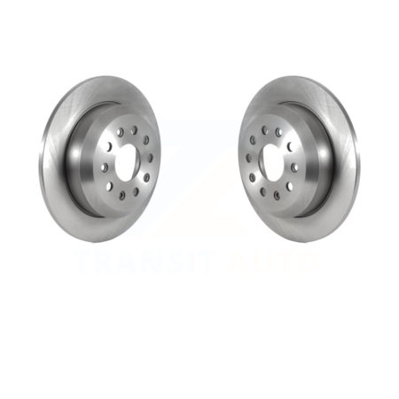 Rear Brake Rotor Pair For 2018-2022 Jeep Wrangler Without Heavy Duty Brakes Code BRY K8-102348