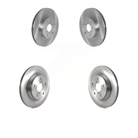 Front Rear Disc Brake Rotors Kit For Subaru Forester K8-102361
