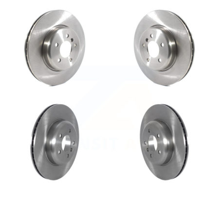 Front Rear Disc Brake Rotors Kit For BMW 535i 640i Gran Coupe xDrive K8-102362