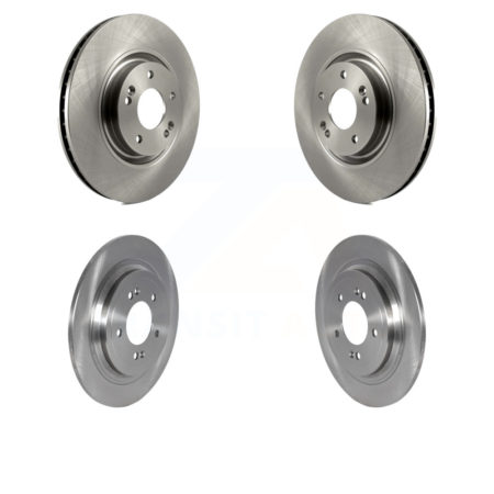 Front Rear Disc Brake Rotors Kit For Kia Sportage Hyundai Nexo K8-102363