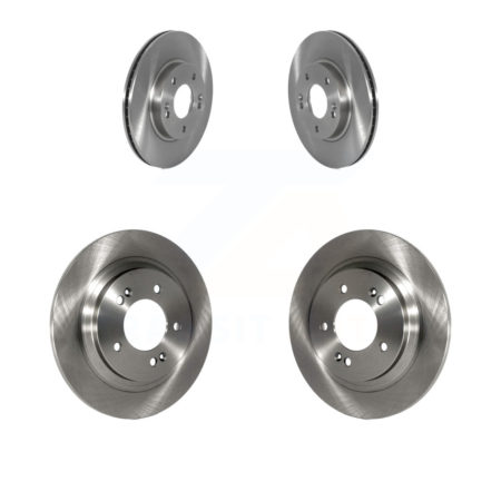 Front Rear Disc Brake Rotors Kit For Kia Niro Hyundai Ioniq K8-102368