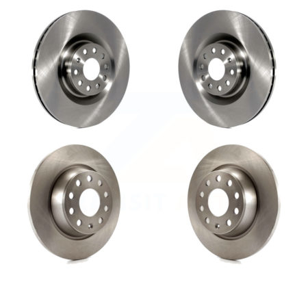 Front Rear Disc Brake Rotors Kit For Volkswagen CC K8-102402