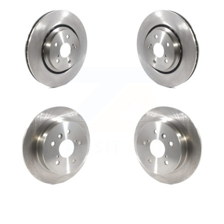 Front Rear Disc Brake Rotors Kit For 2022 Toyota Camry TRD With Manual Parking K8-102413