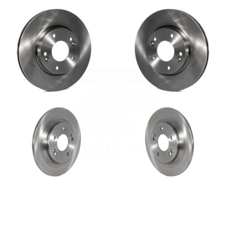 Front Rear Disc Brake Rotors Kit For 2022 Hyundai Kona AWD with 2.0L K8-102415