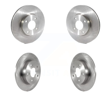 Front Rear Disc Brake Rotors Kit For 2021-2022 Nissan Kicks S K8-102428