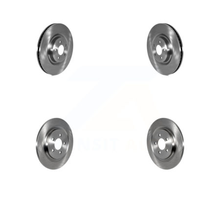 Front Rear Disc Brake Rotors Kit For 2022 Ford Explorer 2.3L With 363mm Diameter Rotor K8-102435