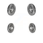 Front Rear Disc Brake Rotors Kit For Mercedes-Benz C300 C400 C350e K8-102436