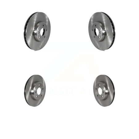 Front Rear Disc Brake Rotors Kit For Mercedes-Benz C300 C400 C350e K8-102436