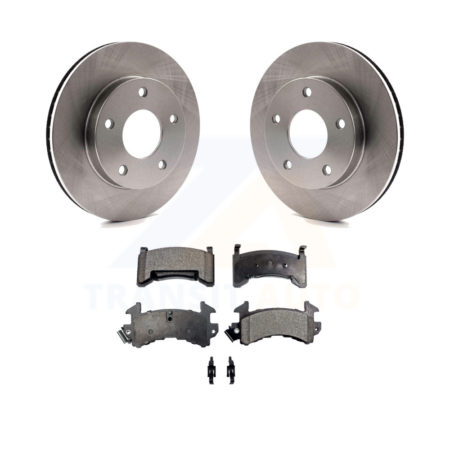 Front Brake Rotors Ceramic Pad Kit For Chevrolet S10 GMC Sonoma Blazer Jimmy S15 Cadillac K8T-100001