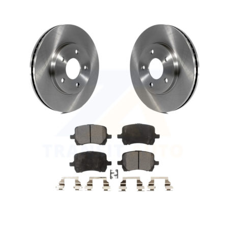 Front Disc Brake Rotors And Ceramic Pads Kit For Chevrolet HHR K8T-100055