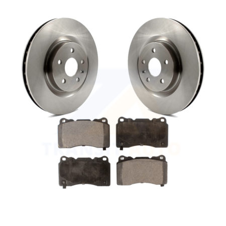 Front Disc Brake Rotors And Ceramic Pads Kit For Buick Regal Pontiac G8 K8T-100078