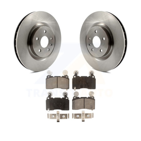 Front Disc Brake Rotors And Ceramic Pads Kit For Chevrolet Camaro SS K8T-100080