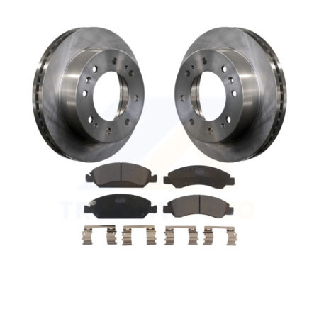 Front Disc Brake Rotors And Ceramic Pads Kit For Chevrolet Silverado 1500 Suburban K8T-100085