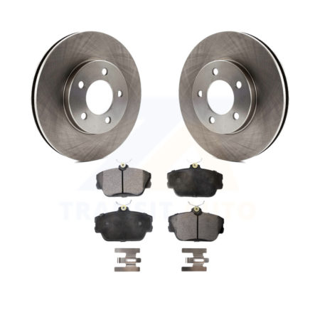 Front Disc Brake Rotors And Ceramic Pads Kit For 1994-1995 Ford Taurus SHO K8T-100101