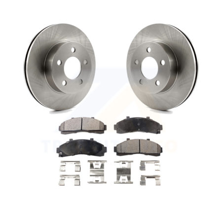 Front Disc Brake Rotor Ceramic Pad Kit For Ford Ranger Explorer Mercury Mountaineer Mazda K8T-100103
