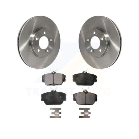 Front Brake Rotors Ceramic Pad Kit For Ford Taurus Mercury Sable Lincoln Continental Mark K8T-100112