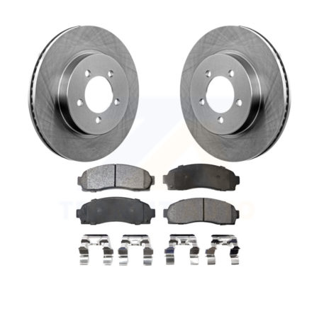 Front Disc Brake Rotors And Ceramic Pads Kit For Ford Explorer Mercury Mountaineer K8T-100124