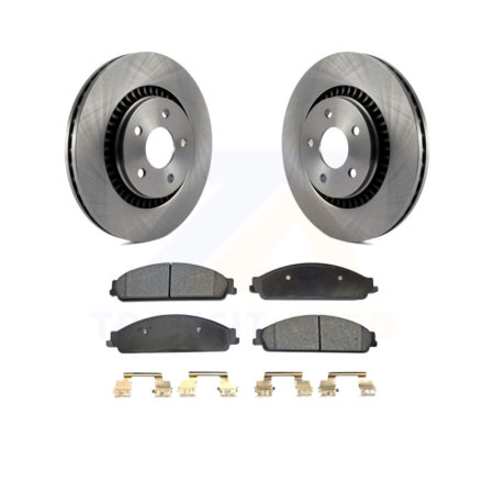 Front Brake Rotors Ceramic Pad Kit For Ford Five Hundred Freestyle Taurus Mercury Montego K8T-100138
