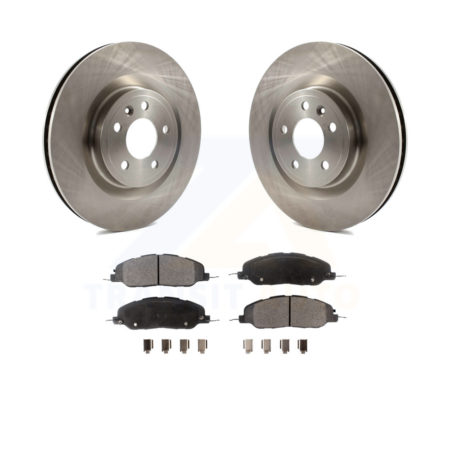 Front Disc Brake Rotors And Ceramic Pads Kit For Ford Mustang K8T-100167