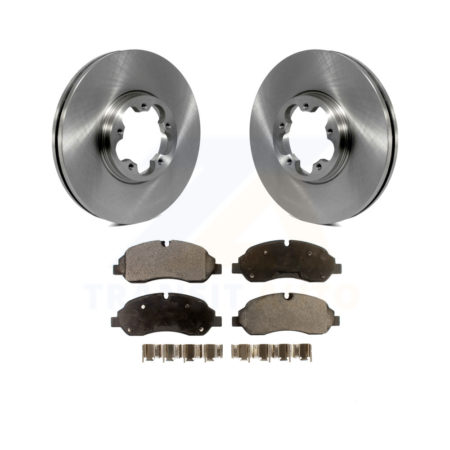 Front Disc Brake Rotors And Ceramic Pads Kit For Ford Transit-250 Transit-350 Transit-150 K8T-100174