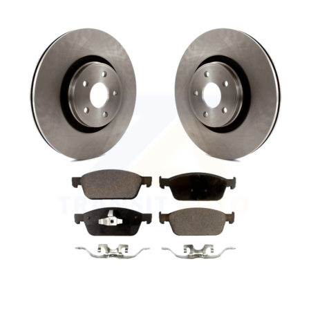 Front Disc Brake Rotors And Ceramic Pads Kit For Ford Focus Lincoln MKC K8T-100177