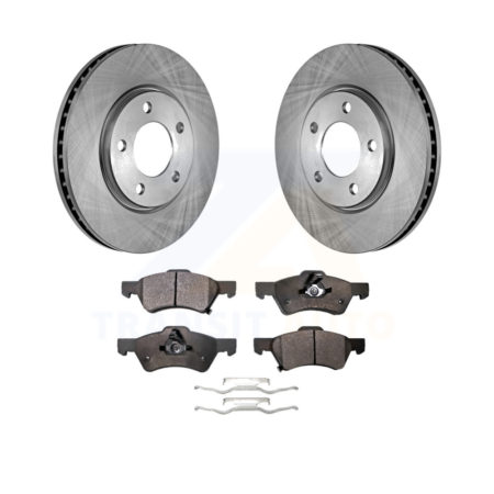 Front Brake Rotor Ceramic Pad Kit For Dodge Grand Caravan Chrysler Town & Country Voyager K8T-100211