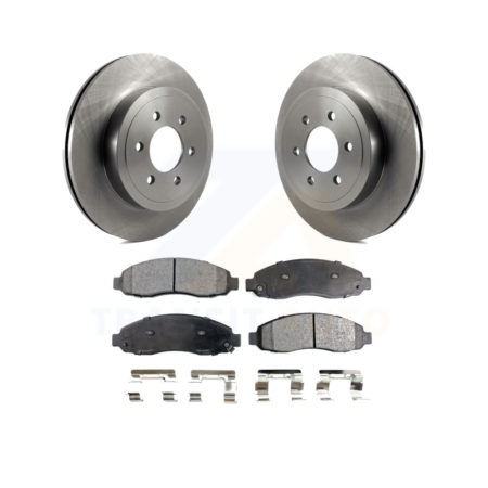 Front Disc Brake Rotors And Ceramic Pads Kit For 2003-2004 Dodge Dakota K8T-100217