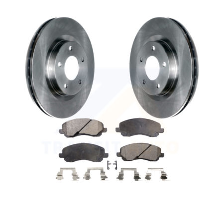Front Brake Rotors Ceramic Pad Kit For Jeep Dodge Patriot Mitsubishi Chrysler Compass 200 K8T-100228