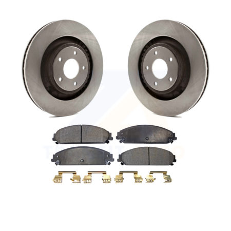 Front Disc Brake Rotors And Ceramic Pads Kit For Dodge Chrysler 200 Avenger Caliber K8T-100236