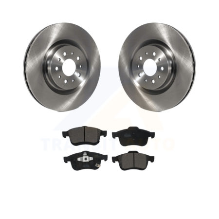 Front Disc Brake Rotors And Ceramic Pads Kit For 2015-2021 Ram ProMaster City K8T-100249