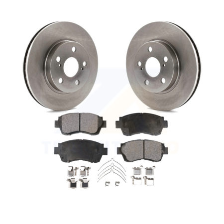 Front Disc Brake Rotors And Ceramic Pads Kit For 1998 Toyota Celica K8T-100293
