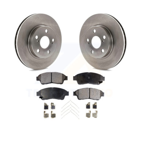 Front Disc Brake Rotors And Ceramic Pads Kit For 1994-1997 Toyota Celica ST K8T-100294