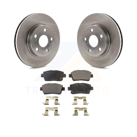 Front Disc Brake Rotors And Ceramic Pads Kit For 2000 Toyota Celica GT K8T-100296